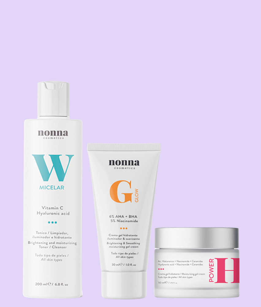 PM GLOW ROUTINE Micellare W + GGlow + Power H