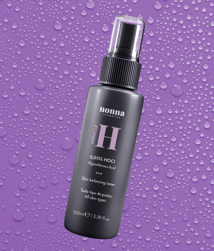 MIRACLE H - ÁCIDO HIPOCLOROSO - TÓNICO ANTIBACTERIANO Y ANTIINFLAMATORIO