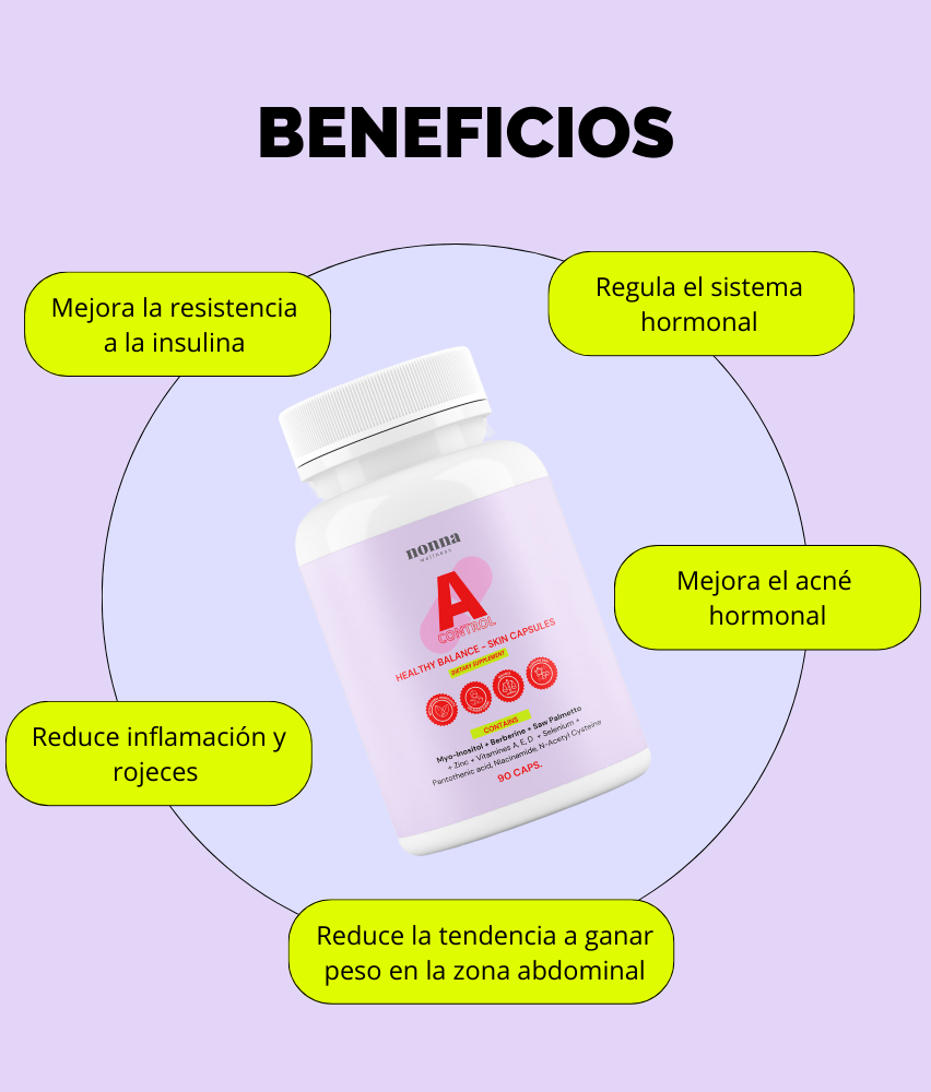 A CONTROL - ACNÉ HORMONAL & RESISTENCIA A LA INSULINA