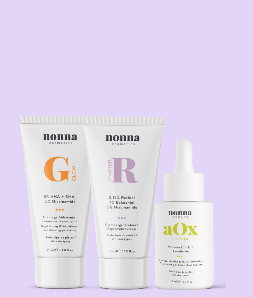 KIT DI TRATTAMENTO Booster AOX + GGlow + Starter R