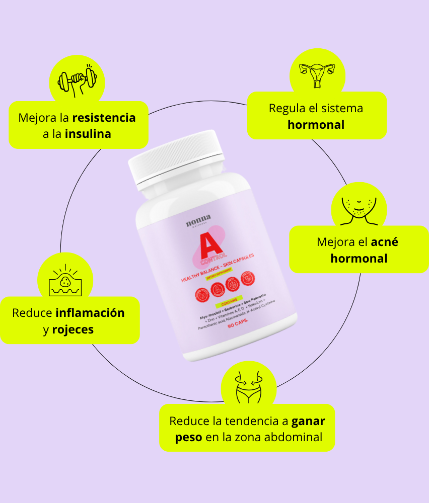 A CONTROL + CORTIZEN - Equilibrio hormonal desde el cerebro, los ovarios, la piel y el metabolismo.