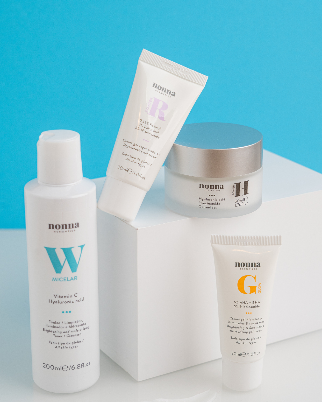 RUTINA FULL ACNÉ - ANTIBACTERIANA + GRANITOS + MARCAS + POROS