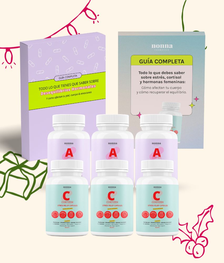 A CONTROL + CORTIZEN - Equilibrio hormonal desde el cerebro, los ovarios, la piel y el metabolismo.