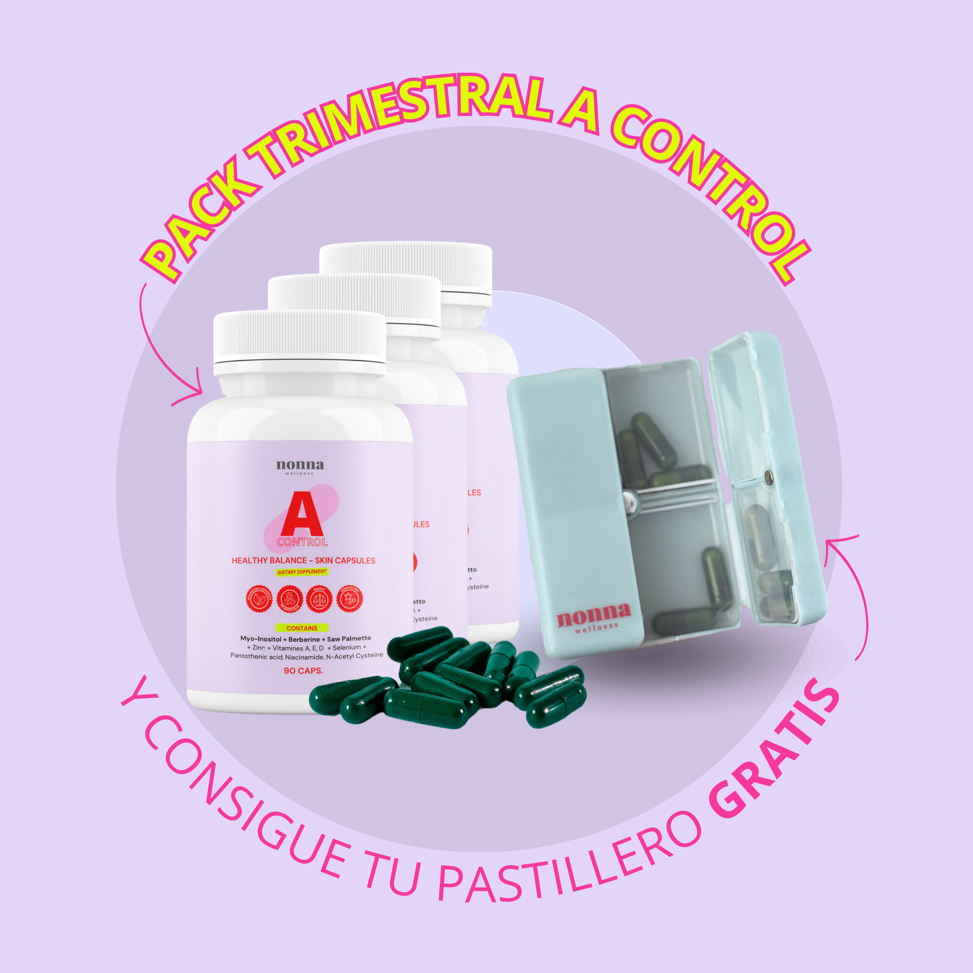 A CONTROL - ACNÉ HORMONAL & RESISTENCIA A LA INSULINA