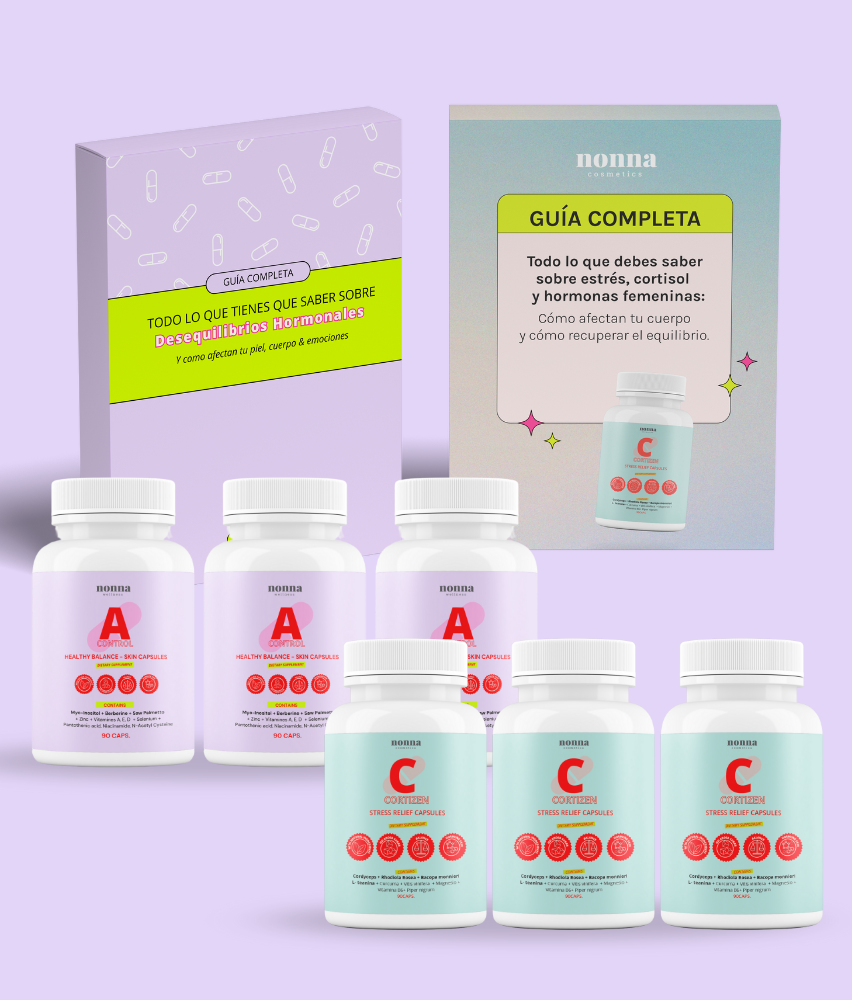 A CONTROL + CORTIZEN - Equilibrio hormonal desde el cerebro, los ovarios, la piel y el metabolismo.