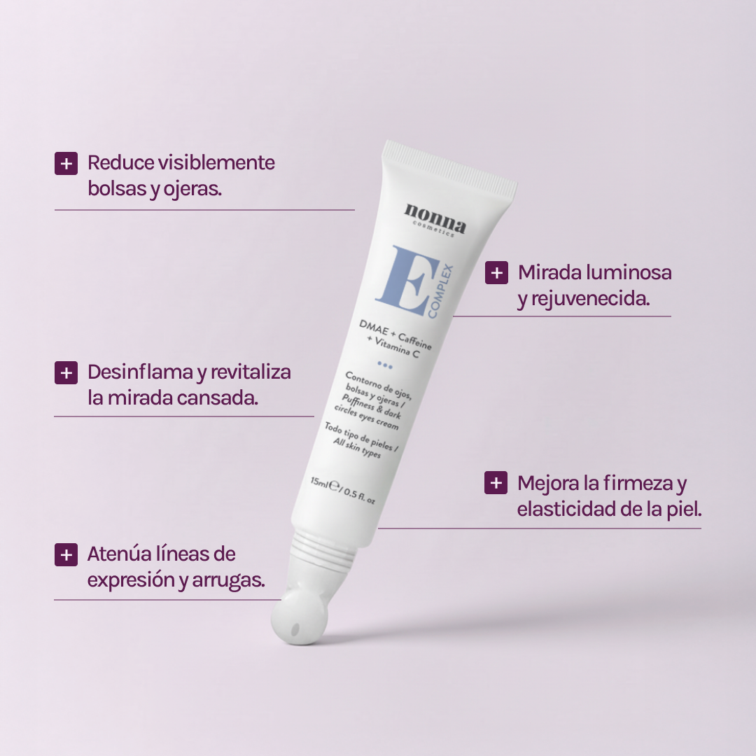 E COMPLEX Contorno de ojos - bolsas + ojeras