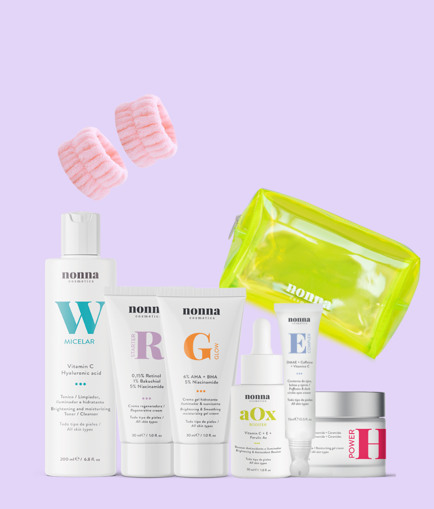 AM&PM ROUTINE Micellar W + AOX + Starter R + GGlow + Power H