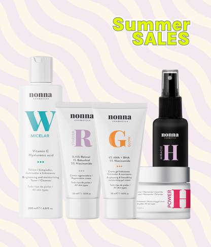 FULL PM ROUTINE Micellar W + Starter R + GGlow + Power H
