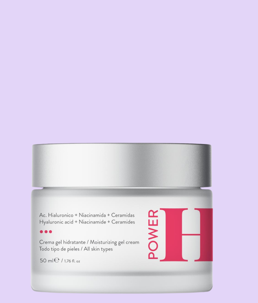 Crema idratante POWER H con acido ialuronico, ceramidi e niacinamide