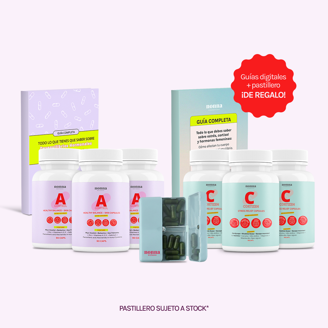 A CONTROL + CORTIZEN - Equilibrio hormonal desde el cerebro, los ovarios, la piel y el metabolismo.