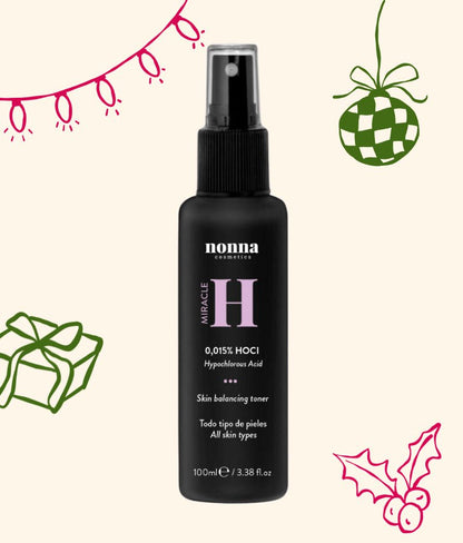 MIRACLE H -  ÁCIDO HIPOCLOROSO - TÓNICO ANTIBACTERIANO Y ANTIINFLAMATORIO