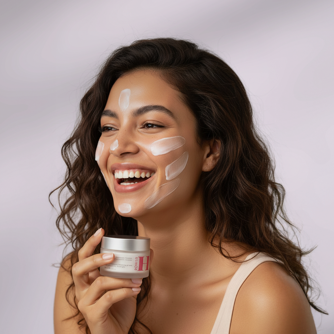 POWER H Hidratante c/ Hialurónico, Ceramidas &amp; Niacinamida