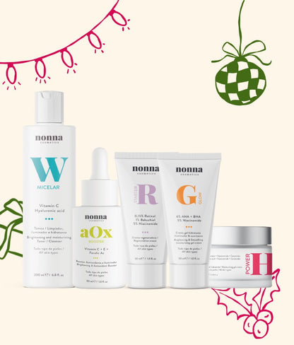 AM&amp;amp;PM ROUTINE Micellare W + AOX + Starter R + GGlow + Power H