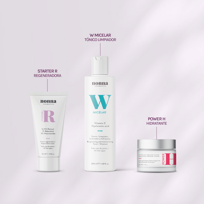 RUTINA PM ANTIAGE - ARRUGAS + FIRMEZA