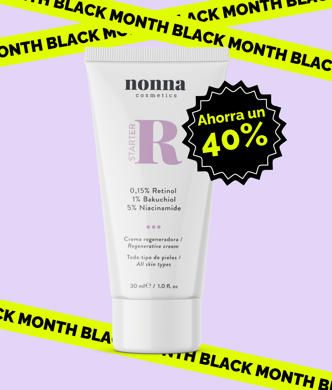 STARTER R - Retinol 0,15% + 5% Niacinamida