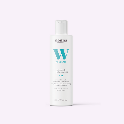 MICELAR W Cleansing Tonic with Vitamin C &amp;amp; Hyaluronic Acid